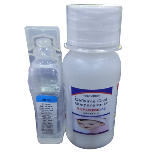 Cefixime Oral Suspension - Liquid Formulation | Broad Spectrum Antibiotic, Easy-Dosing Syrup