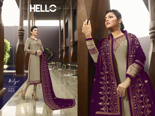 Grey Salwar Suit