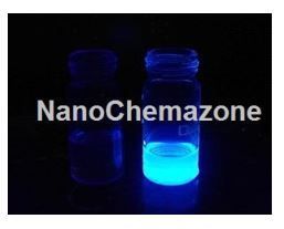 Blue Luminescent Hydrophobic Graphene Quantum Dots