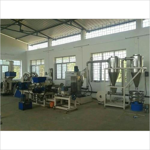 Non Woven PP Filler Granule Machine