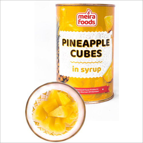 Pineapple Cubes In Syrup