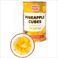 Pineapple Cubes In Syrup