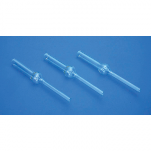 ABSORPTION TUBE, CALCIUM CHLORIDE "A" STRAIGHT FORM, WITH  ONE BULB 100ML, 120ML, 150ML.