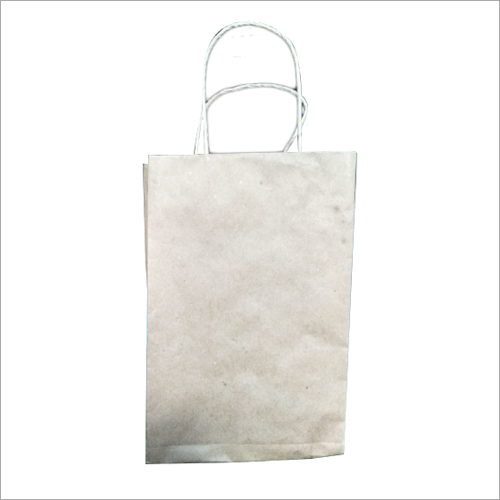 D Cut Paper Bag - Eco-Friendly Customizable Size | Elegant D-Cut Design, Bacteria-Resistant, Easy to Carry for Textile and Footwear Industries