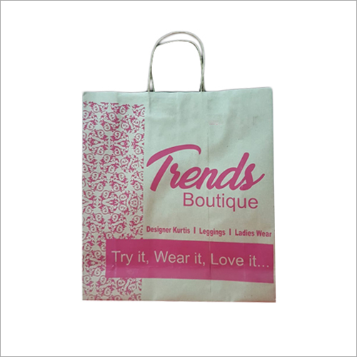 Promotional Printed Paper Bag Size: Customize