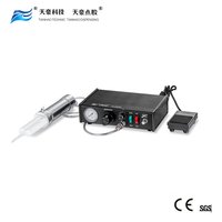 As Picture Dual Cartridge Dispenser For 2 Part  Epoxy Glue Fluid Dispenser Manual Glue Dispenser Th-206ab