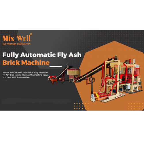Automatic Fly Ash Brick Making Machine