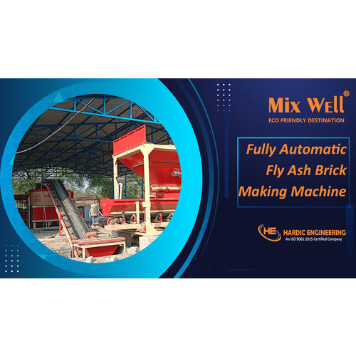 Fully Automatic Fly Ash Brick Making Machine