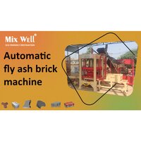 Fully Automatic Brick Making Machine - High-efficiency Steel Build, Customizable Production Capacity, User-friendly Control Panel