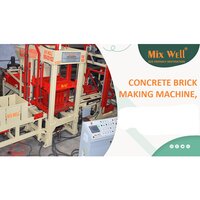 Brick Making Machine - Durable Steel Structure, High Efficiency Production Capacity