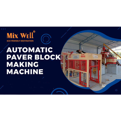 Semi Automatic Paver Block Making Machine