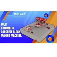 Industrial Semi Auto Fly Ash Brick Making Machine