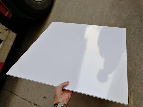 White Glossy PVC Ceiling Tile
