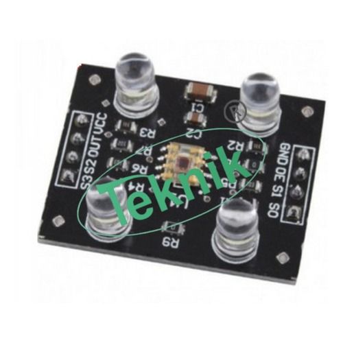 Color Sensor - 2.7V to 5.5V Single-Supply Operation, High-Resolution Frequency Conversion, Programmable Color Outputs, Power Down Feature, Microcontroller/Arduino Compatibility