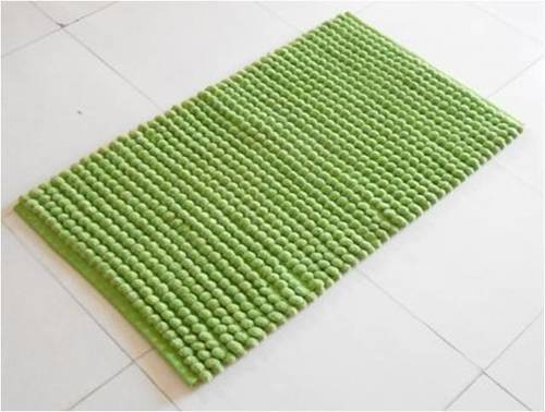 Rectangular Micro Bubble Rugs Back Material: Woven Back