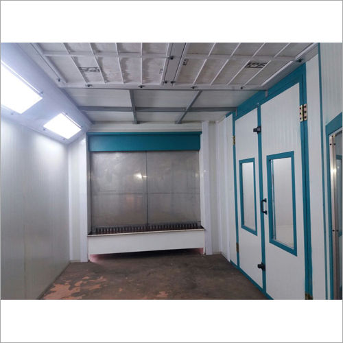 Fully Closed Water Curtain Spray Painting Booth