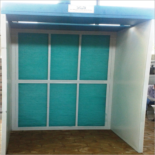 Dry Type Front Open Medium Size Industrial Paint Booth