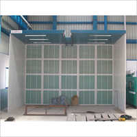 Dry Type Front Open Spray Painting Booth