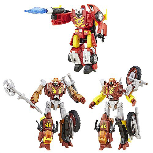 Transformers Platinum Edition Hot Rod Junkion Scrapheap Wreck Gar Set
