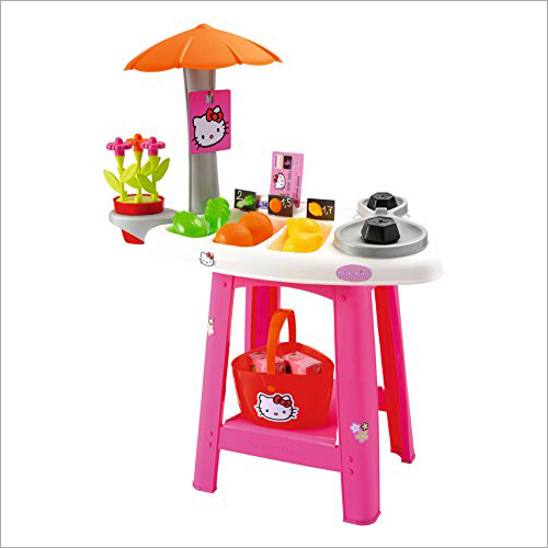 Plastic Kitty Market Toy - Plastic, 20x15x25 cm, Pink | Playful Design, Imaginative Play, Easy Assembly, Child Friendly