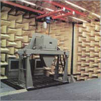 Anechoic Room For Aggregates Andor Exhaust Wedge Type Test Stand