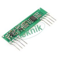 Rf Link Receiver - 315 Mhz Frequency, 500ft Range, 4800bps Data Rate, 5v Supply Voltage | Ideal For Engineering Educational Equipment