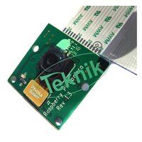 Raspberry Pi 5mp Camera - 5mp Omni Vision Sensor, 2592 X 1944 Still Resolution, 1080p@30fps Video, 15-pin Mipi Interface, Ideal For Engineering Education