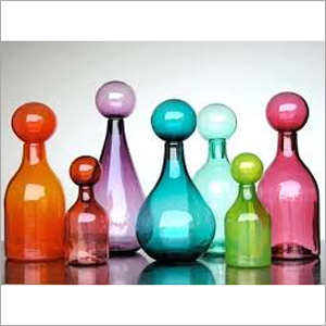 Colored Perfume Glass Bottle