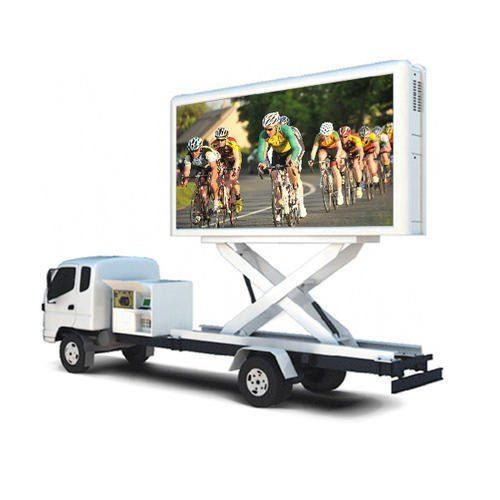 Led Video Van Application: Advertisements