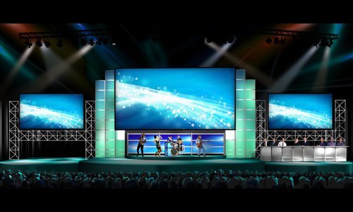 Stage LED Video Wall For Concerts