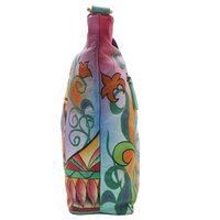 Leather hand Painted Shoulder Bag Backpack