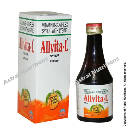 Allvita-L Syrup By ASTRAL NUTRITIONS