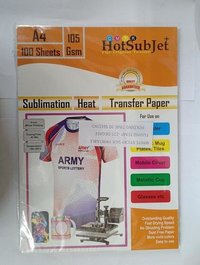 White Hotsubjet Sublimation Transfer Paper