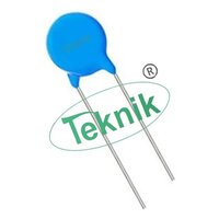 Capacitor, Disc Ceramic, Low Voltage - Color: Blue