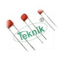 Capacitor, Polypropylene Miniature - Color: Red