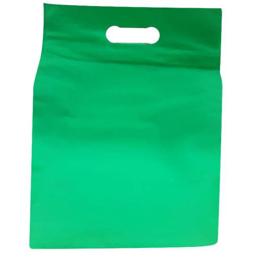 Without Handle Green Non Woven Pp Carry Bags