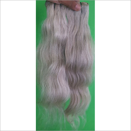 Natural Raw Grey Hair Extensions