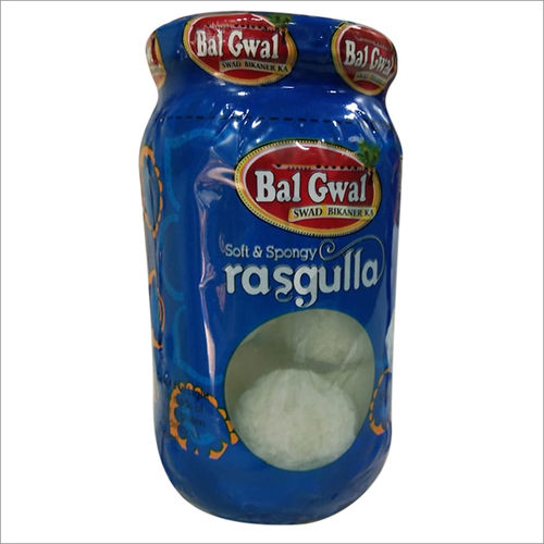 500 gms Glass Jar Rasgulla