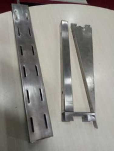 Steele Slotted Pipe - Polished Finish, All Sizes Available, Customizable Thickness in Millimeters | Shelf Brackets for Versatile Support