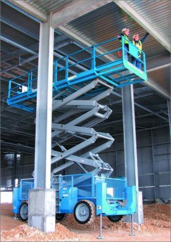 Diesel Operated Scissor Lift On Hire