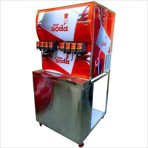 10 Flavor Soda Machine - Color: Red