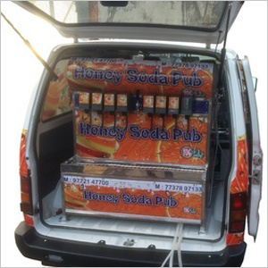 8 Flavor मोबाइल Van Soda Machine