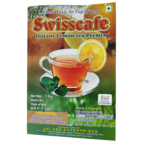 Swisscafe Instant Lemon Tea By JAY ESS ENTERPRISES