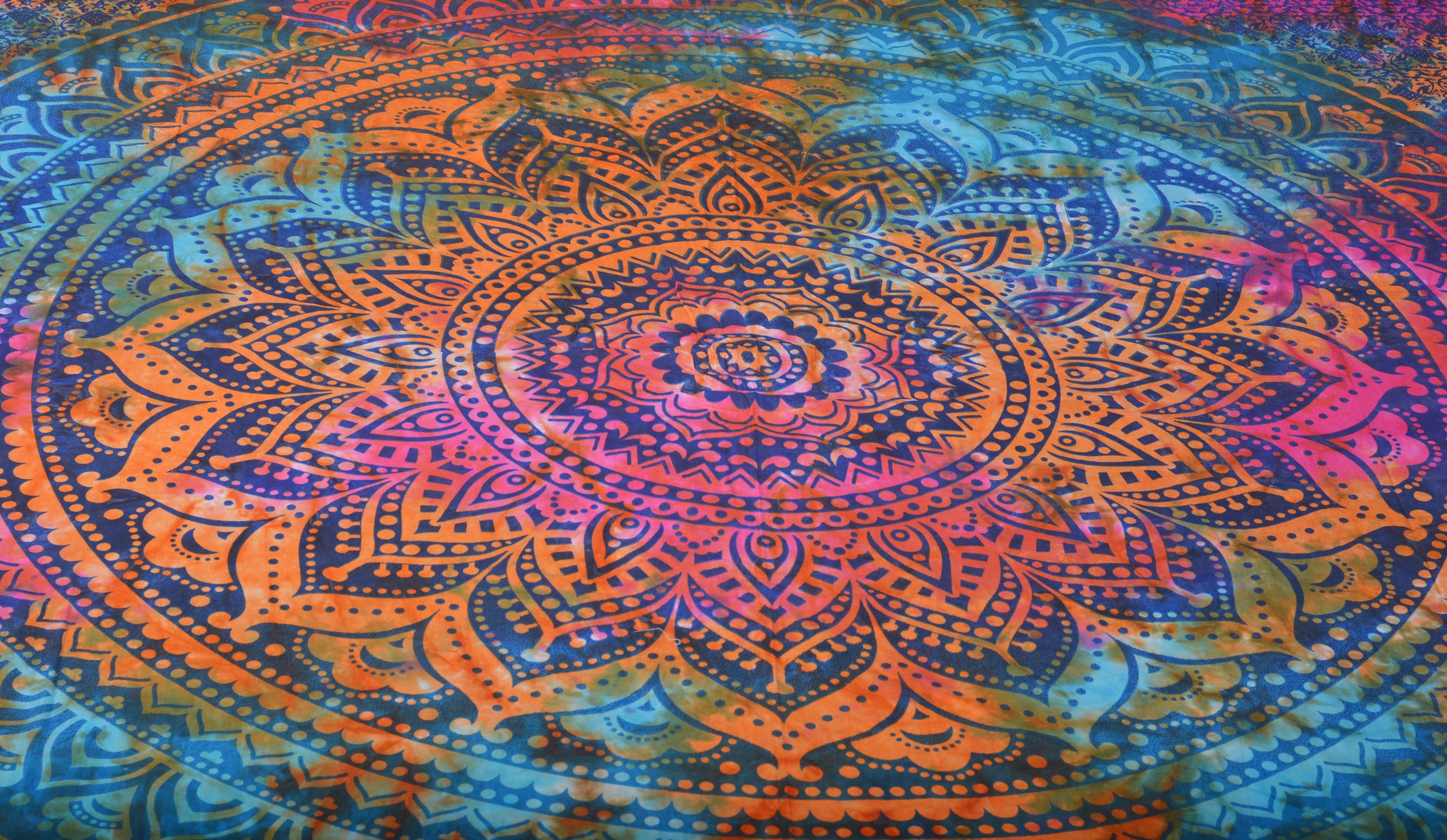 Indian Mandala Cotton Multicolour Duvet Cover