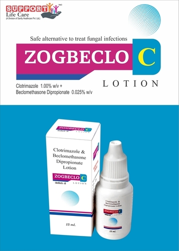 Clotrimazole 1.00%w/v + Beclomethasone Dipropionate 0.025%w/v