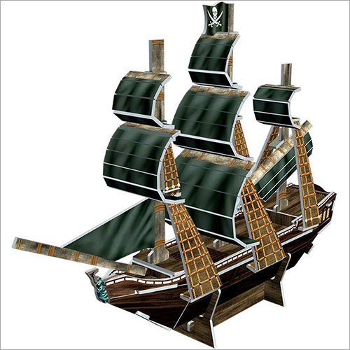 Pirate Ship 3D Puzzle