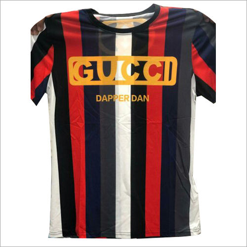 Available In Multicolour Men Football T-Shirt