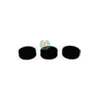 Hand Acc Assi Rubber - Color: Black