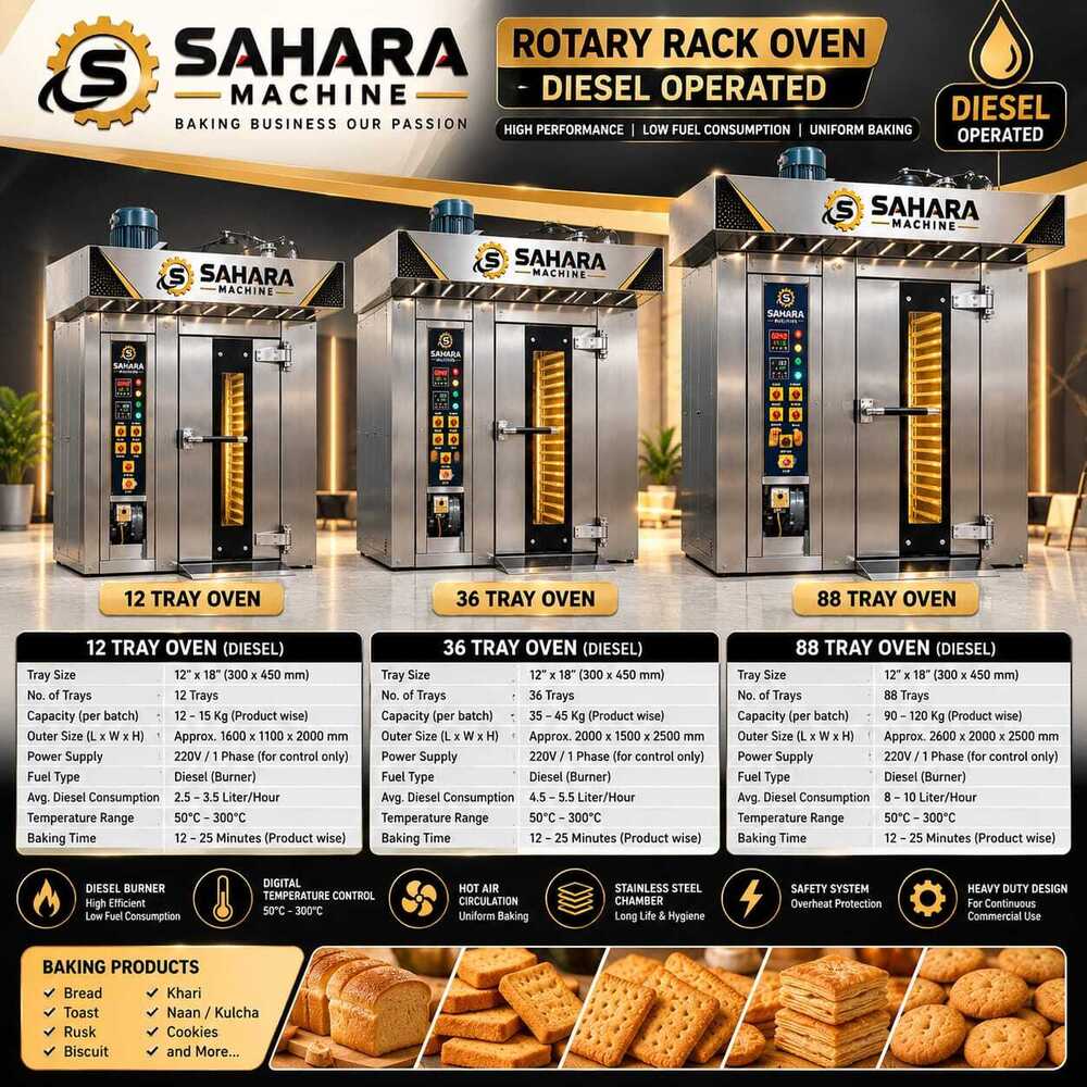 Bakery Oven - Automatic Grade: Fully Automatic