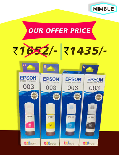 C Epson Ink (003) For Serious L3110 3150.